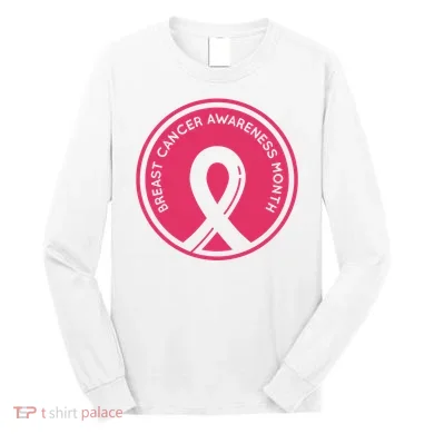 Breast Cancer Awareness Month Support Long Sleeve Shirt