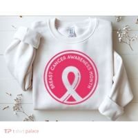 Breast Cancer Awareness Month Support Sweatshirt thumb 2