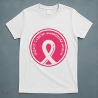 Breast Cancer Awareness Month Support T-Shirt thumb 5