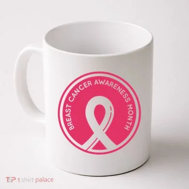 Breast Cancer Awareness Month Support Coffee Mug