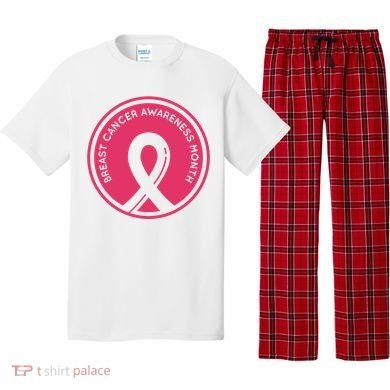 Breast Cancer Awareness Month Support Pajama Set