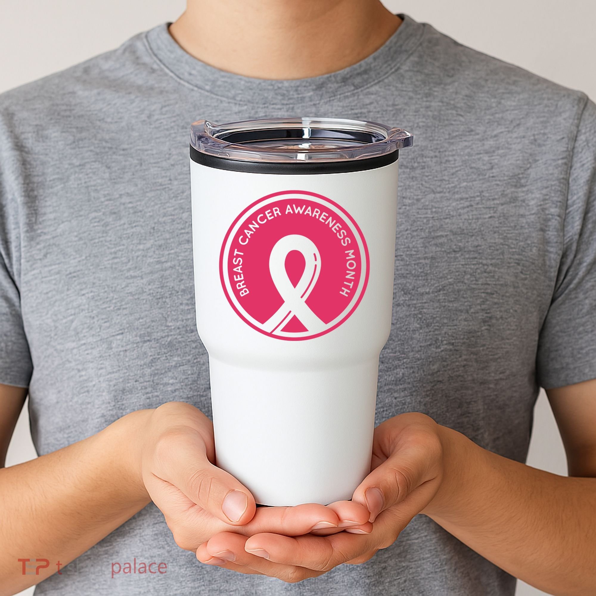 Breast Cancer Awareness Month Support Tumbler
