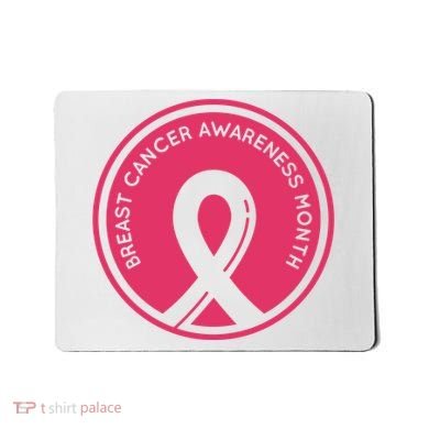 Breast Cancer Awareness Month Support Mousepad