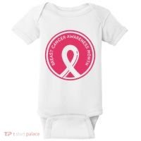 Breast Cancer Awareness Month Support Baby Bodysuit thumb 0