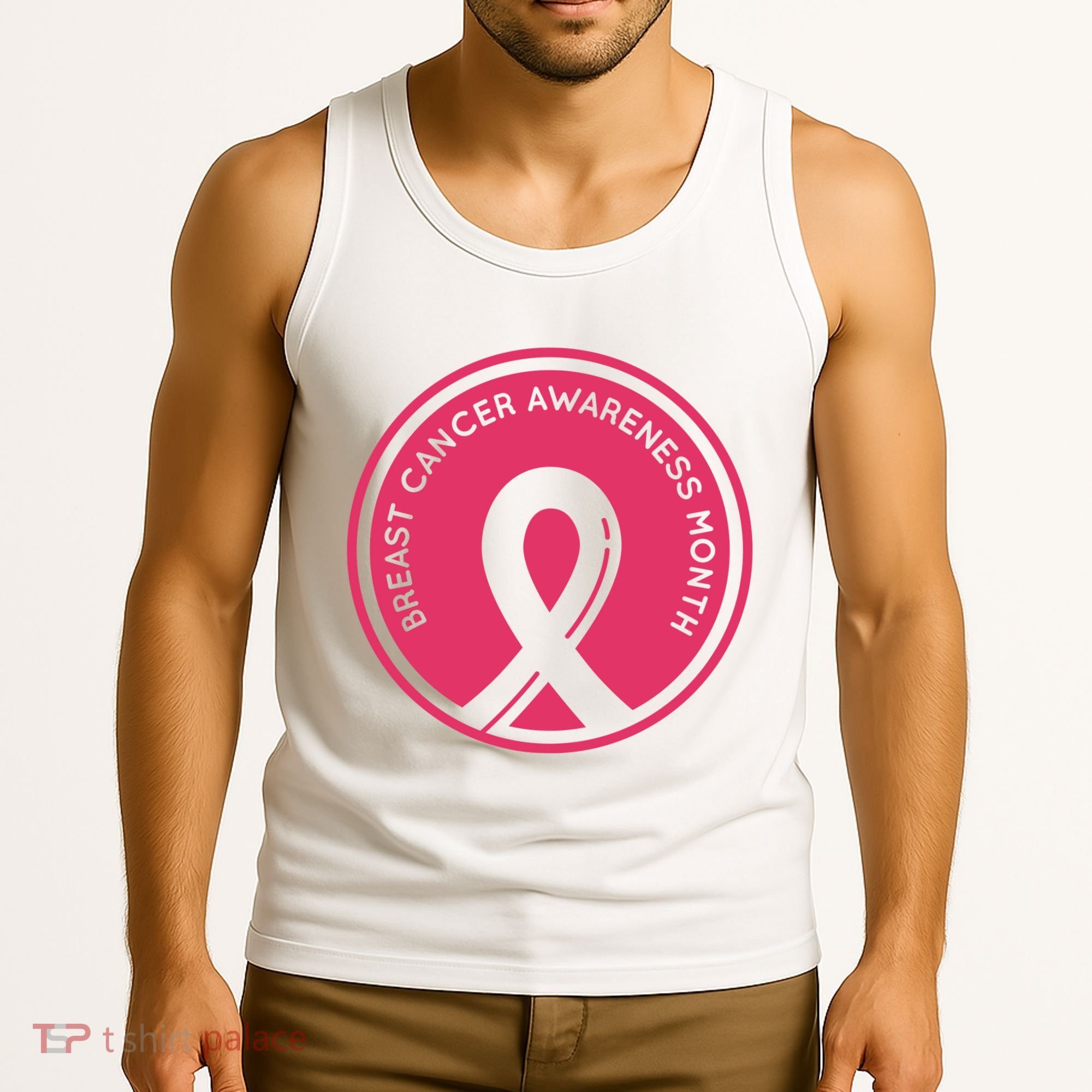 Breast Cancer Awareness Month Support Tank Top