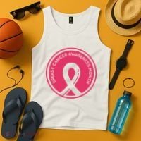 Breast Cancer Awareness Month Support Tank Top thumb 4