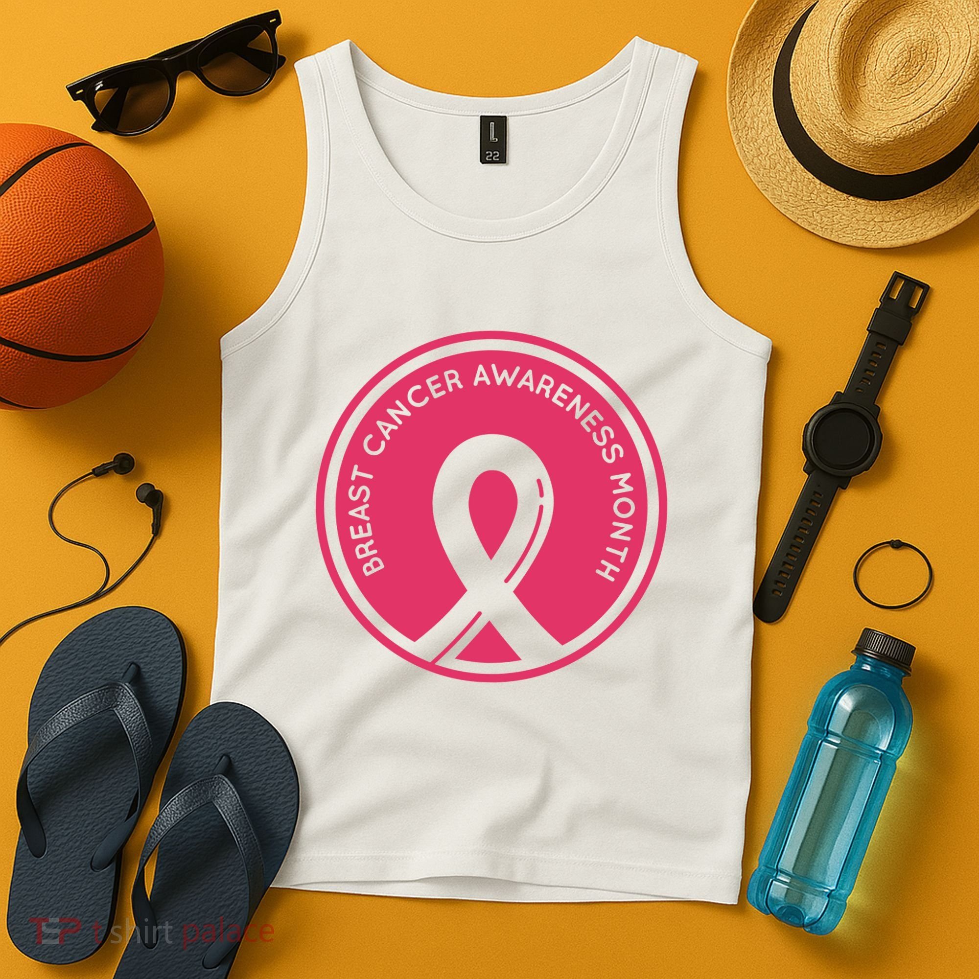 Breast Cancer Awareness Month Support Tank Top