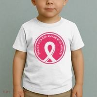 Breast Cancer Awareness Month Support Toddler T-Shirt thumb 2