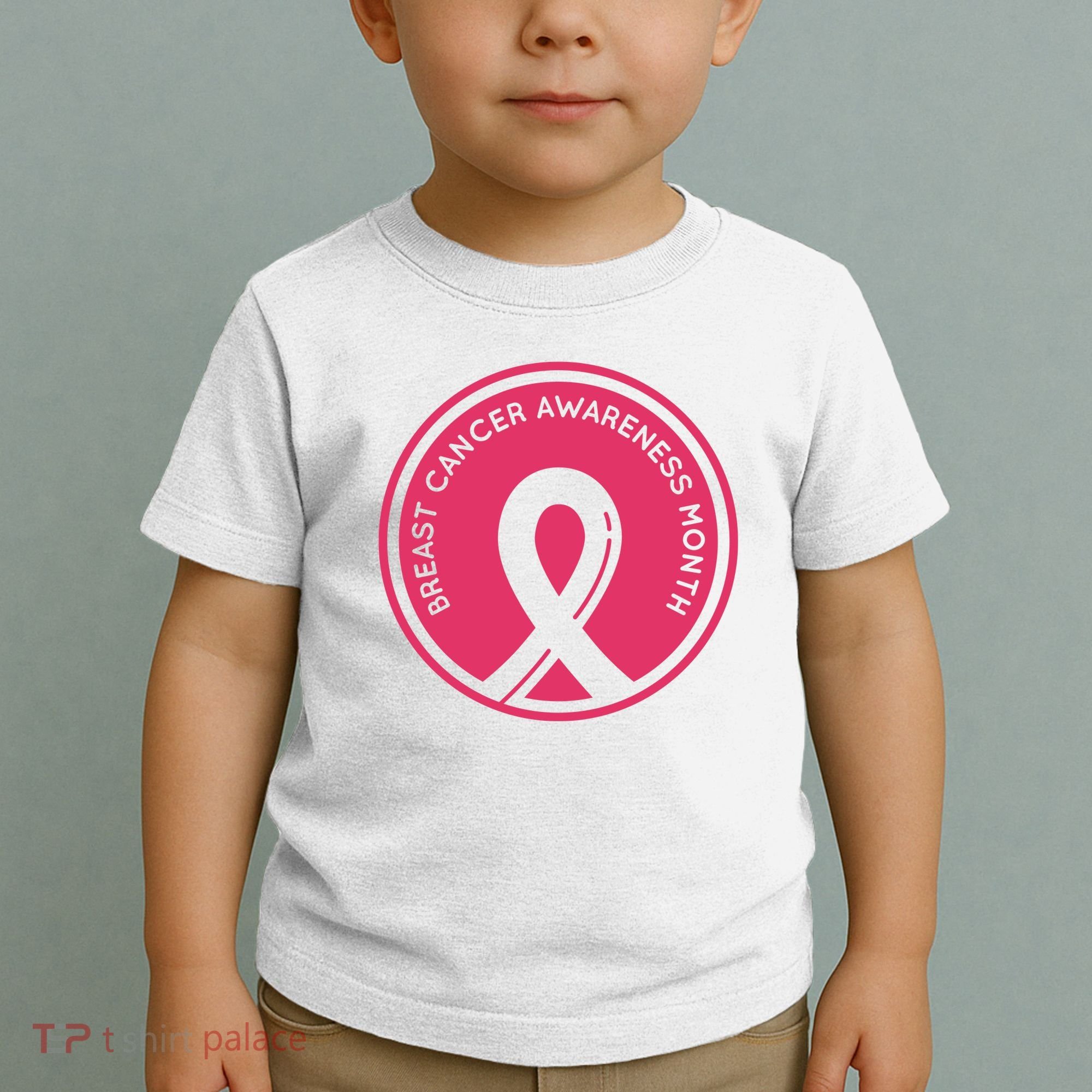 Breast Cancer Awareness Month Support Toddler T-Shirt