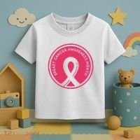 Breast Cancer Awareness Month Support Toddler T-Shirt thumb 3