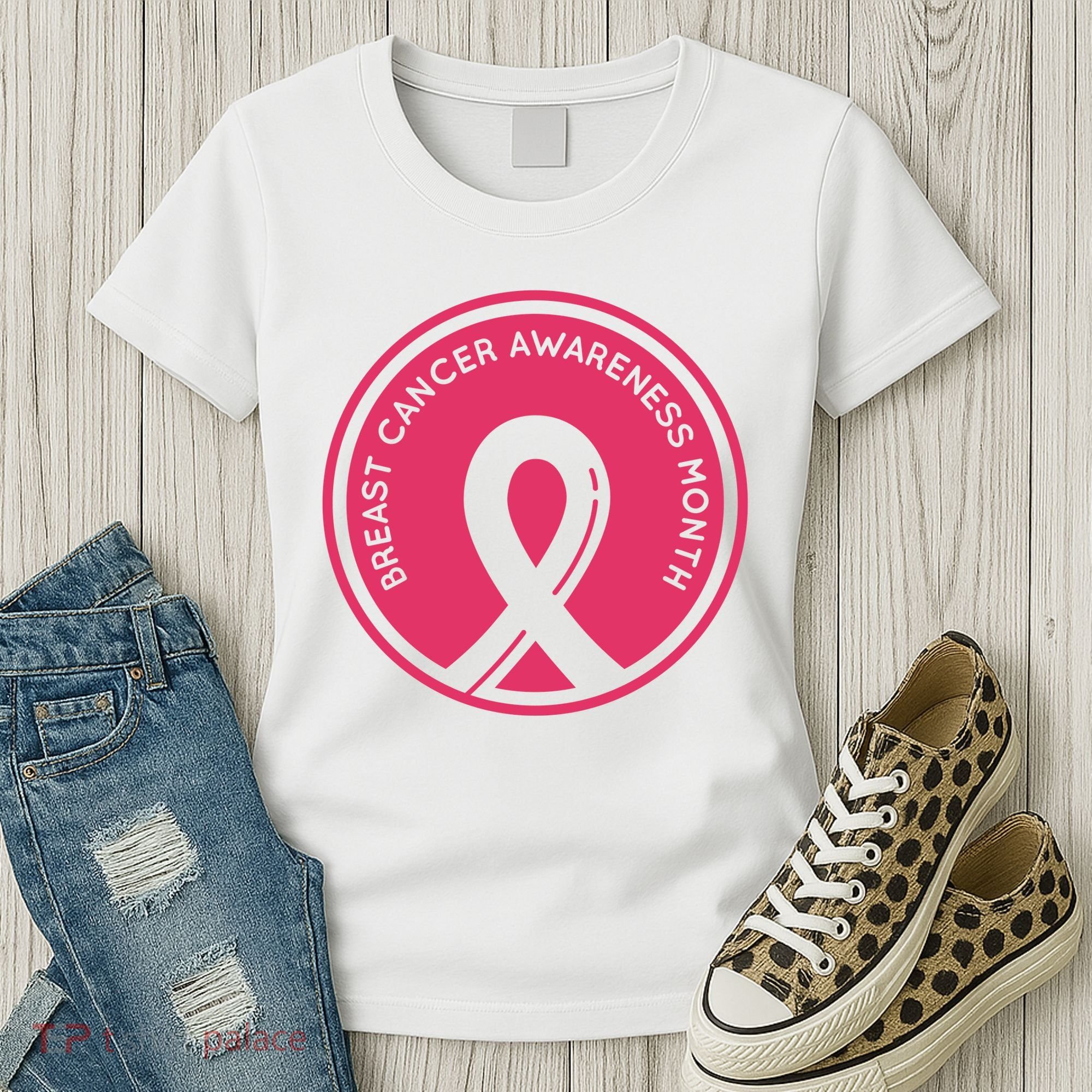Breast Cancer Awareness Month Support Women's T-Shirt
