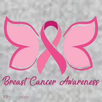 Breast Cancer Awareness Butterfly Pink Ribbon The Baniff Cuffed Pom Beanie thumb 2