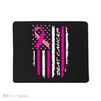 Breast Cancer Awareness USA Distressed Flag Mousepad thumb 0