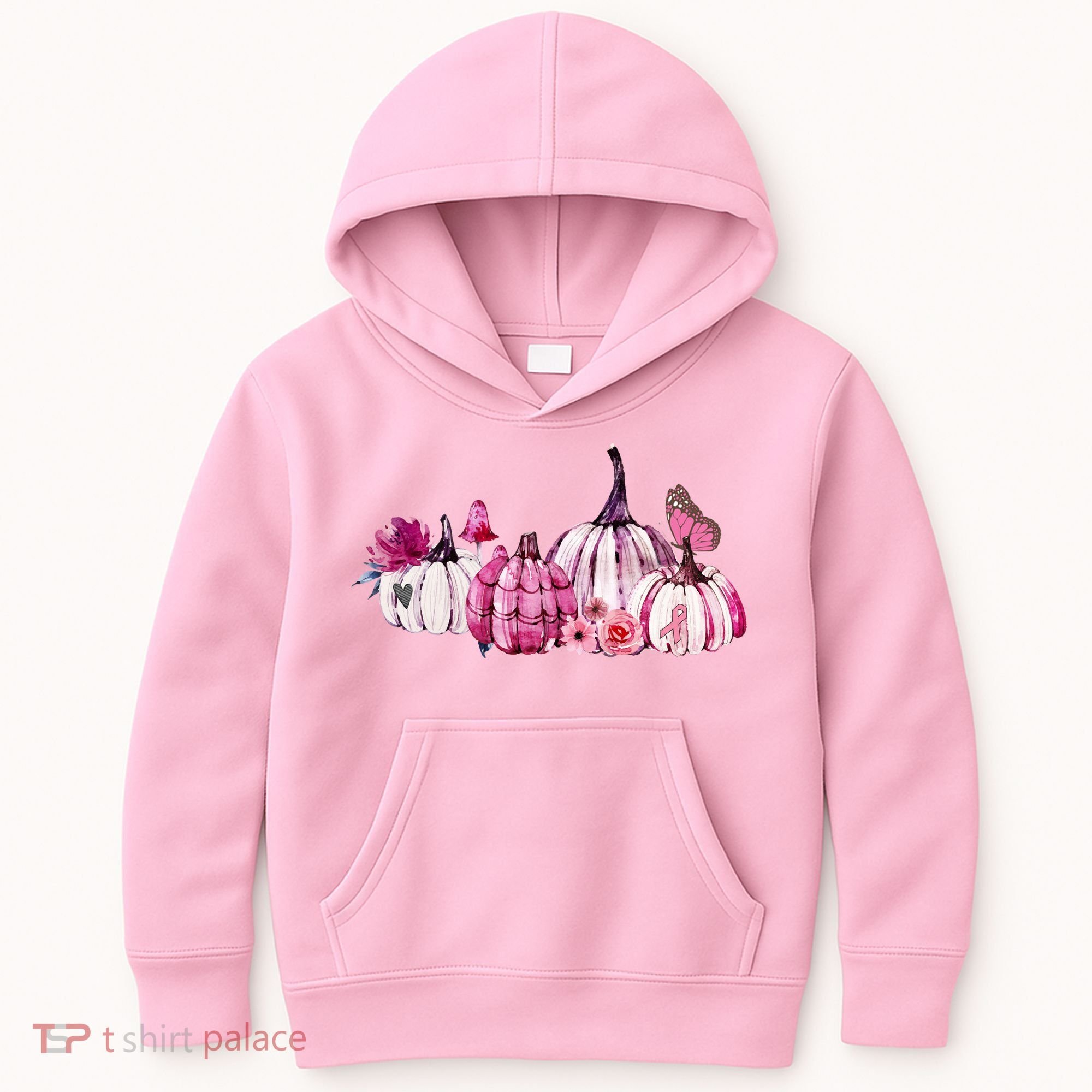 Breast Cancer Awareness Kids Hoodie