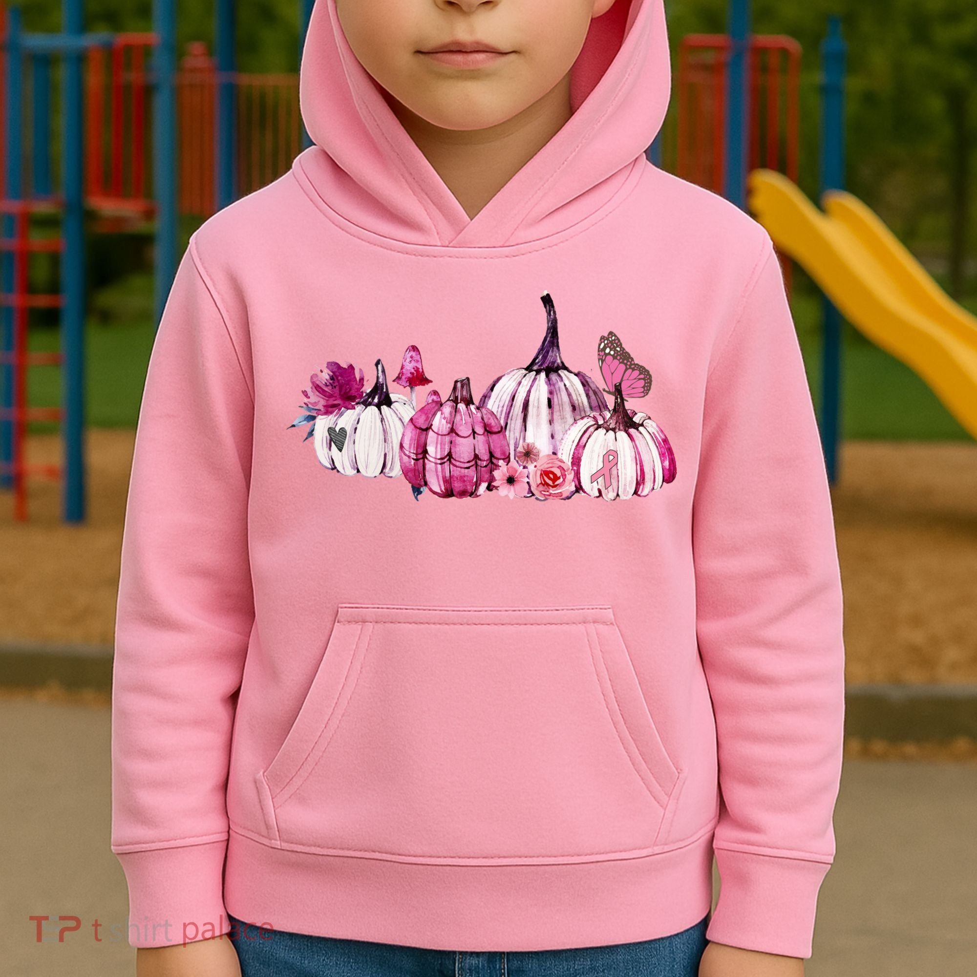 Breast Cancer Awareness Kids Hoodie