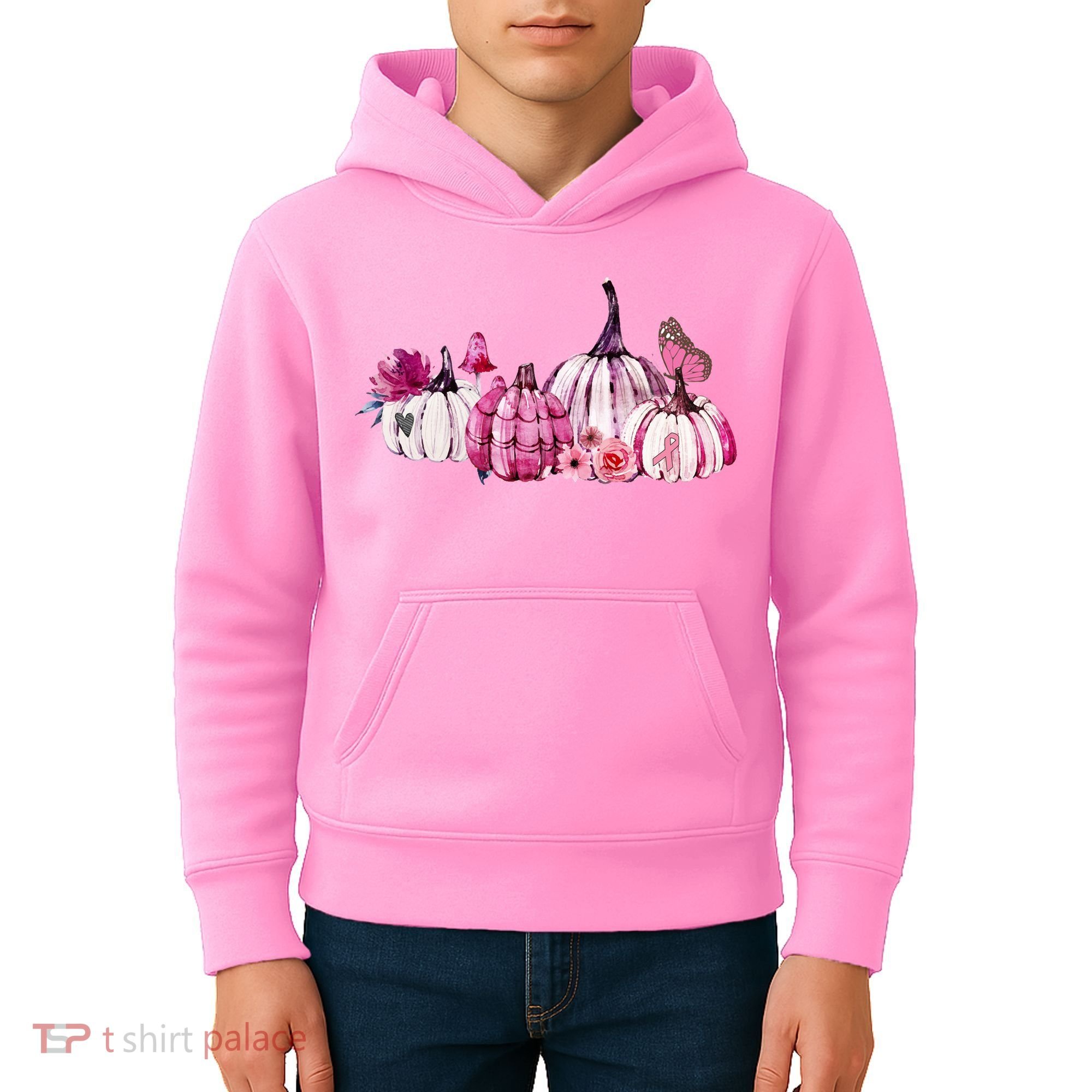 Breast Cancer Awareness Kids Hoodie
