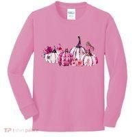 Breast Cancer Awareness Kids Long Sleeve Shirt thumb 0