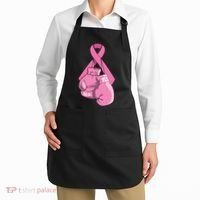 Breast Cancer Awareness Cool Gift For Women And Men Apron thumb 2
