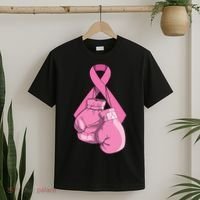 Breast Cancer Awareness Cool Gift For Women And Men T-Shirt thumb 2