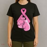 Breast Cancer Awareness Cool Gift For Women And Men T-Shirt thumb 4
