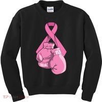 Breast Cancer Awareness Cool Gift For Women And Men Kids Sweatshirt thumb 0