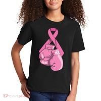 Breast Cancer Awareness Cool Gift For Women And Men Kids T-Shirt thumb 2