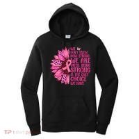 Breast Cancer Awareness Survivor In October We Wear Pink Sunflower Women's Hoodie thumb 0