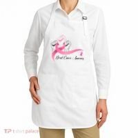 Breast Cancer Awareness Strong Fists Pink Ribbon Apron thumb 2
