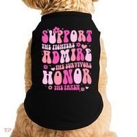 Breast Cancer Awareness Support Admire Honor Doggie Tank thumb 0