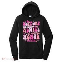 Breast Cancer Awareness Support Admire Honor Women's Hoodie thumb 0