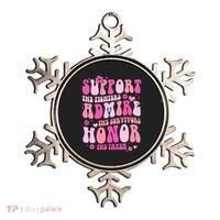 Breast Cancer Awareness Support Admire Honor Ornament thumb 0
