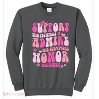 Breast Cancer Awareness Support Admire Honor Sweatshirt thumb 0