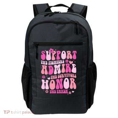 Breast Cancer Awareness Support Admire Honor Backpack