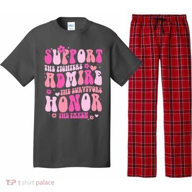 Breast Cancer Awareness Support Admire Honor Pajama Set