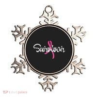 Breast Cancer Awareness Survivor Pink Ribbon Gift Ornament thumb 0