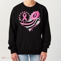 Breast Cancer Awareness Faith Women's Sweatshirt thumb 0