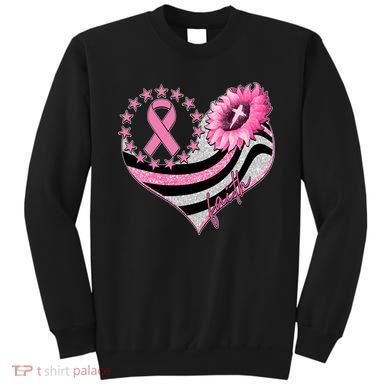 Breast Cancer Awareness Faith Sweatshirt