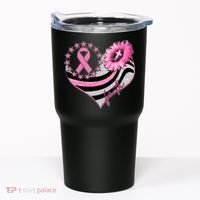 Breast Cancer Awareness Faith Tumbler thumb 0