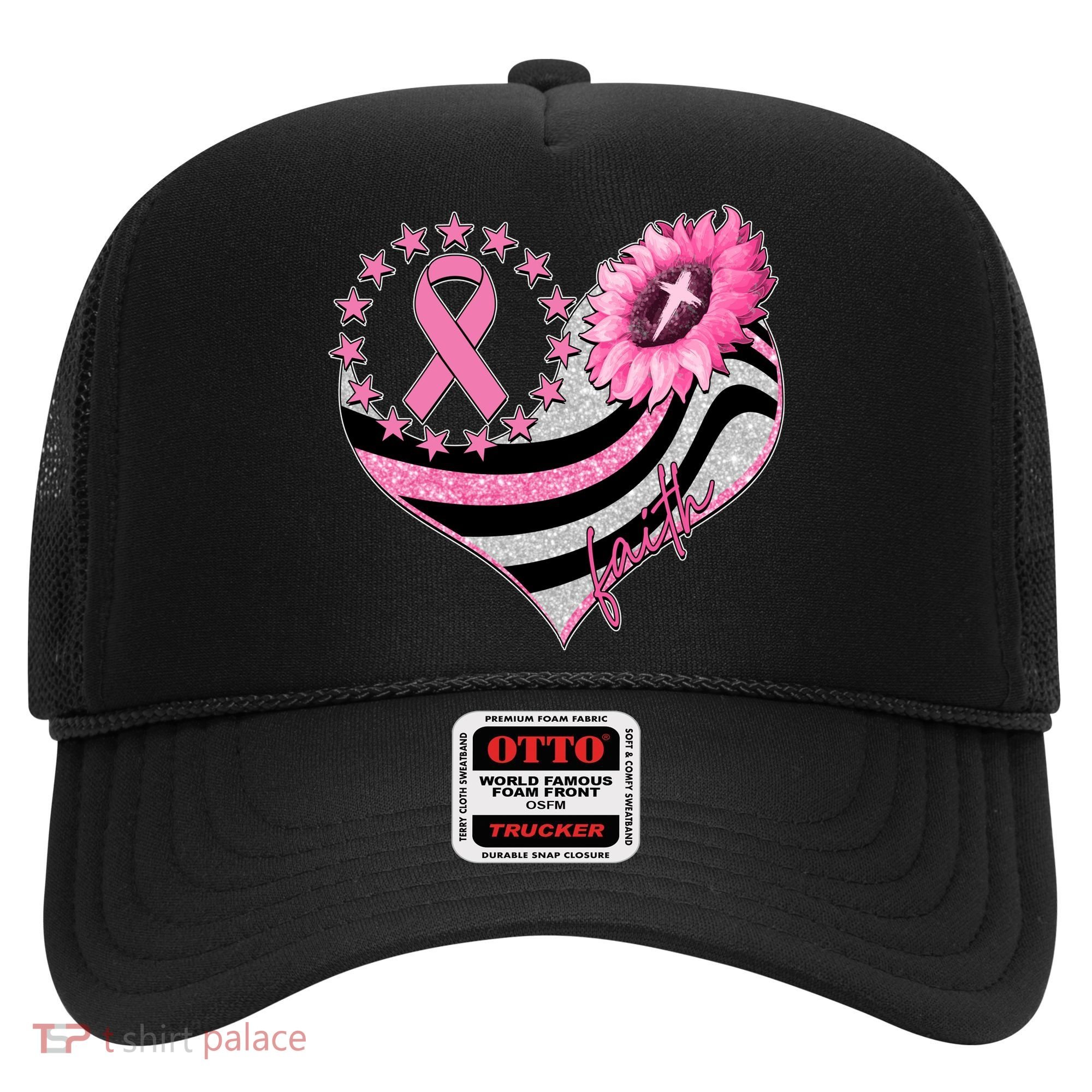 Breast Cancer Awareness Faith Hat