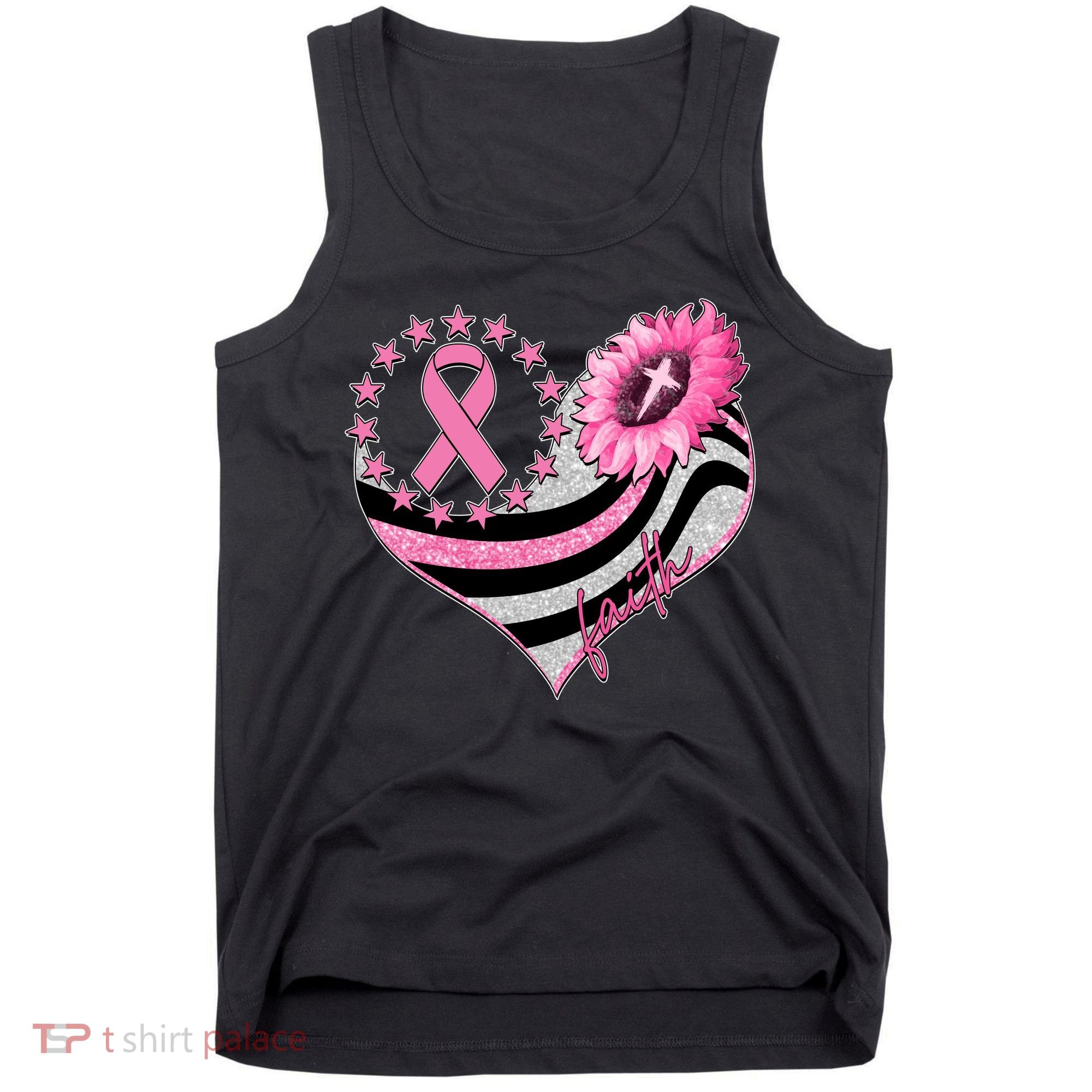 Breast Cancer Awareness Faith Tank Top