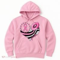 Breast Cancer Awareness Faith Hoodie thumb 0