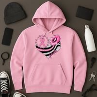 Breast Cancer Awareness Faith Hoodie thumb 3