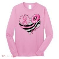 Breast Cancer Awareness Faith Long Sleeve Shirt thumb 0