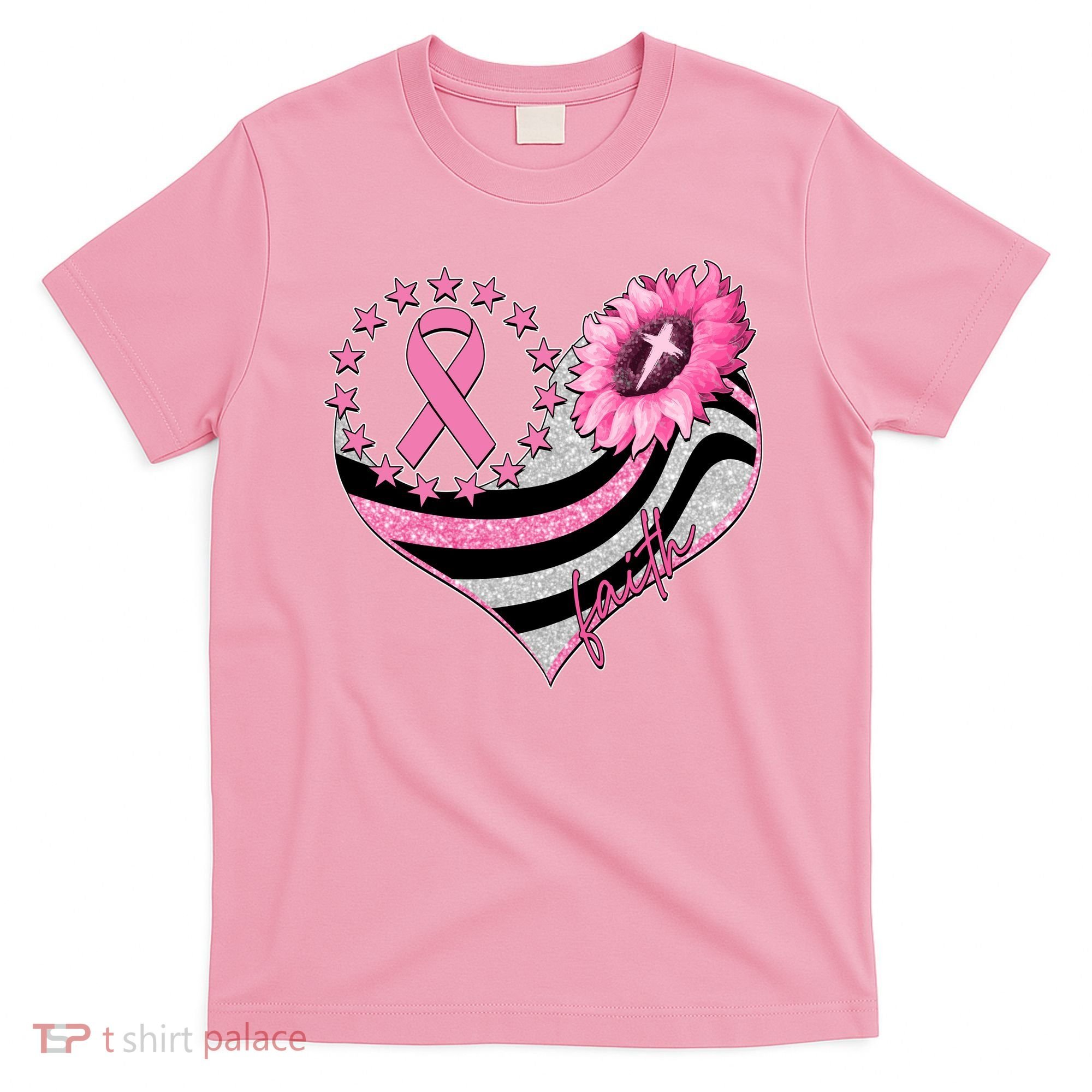 Breast Cancer Awareness Faith T-Shirt