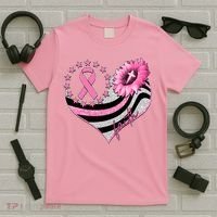 Breast Cancer Awareness Faith T-Shirt thumb 5