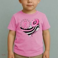 Breast Cancer Awareness Faith Toddler T-Shirt thumb 2