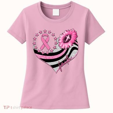 Breast Cancer Awareness Faith Women's T-Shirt