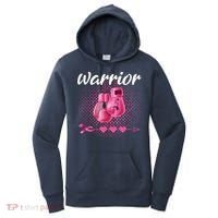 Breast Cancer Awareness Pink Boxing Gloves Warrior Women's Hoodie thumb 0