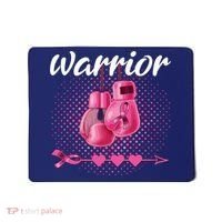 Breast Cancer Awareness Pink Boxing Gloves Warrior Mousepad thumb 0