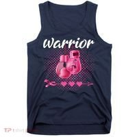 Breast Cancer Awareness Pink Boxing Gloves Warrior Tank Top thumb 0